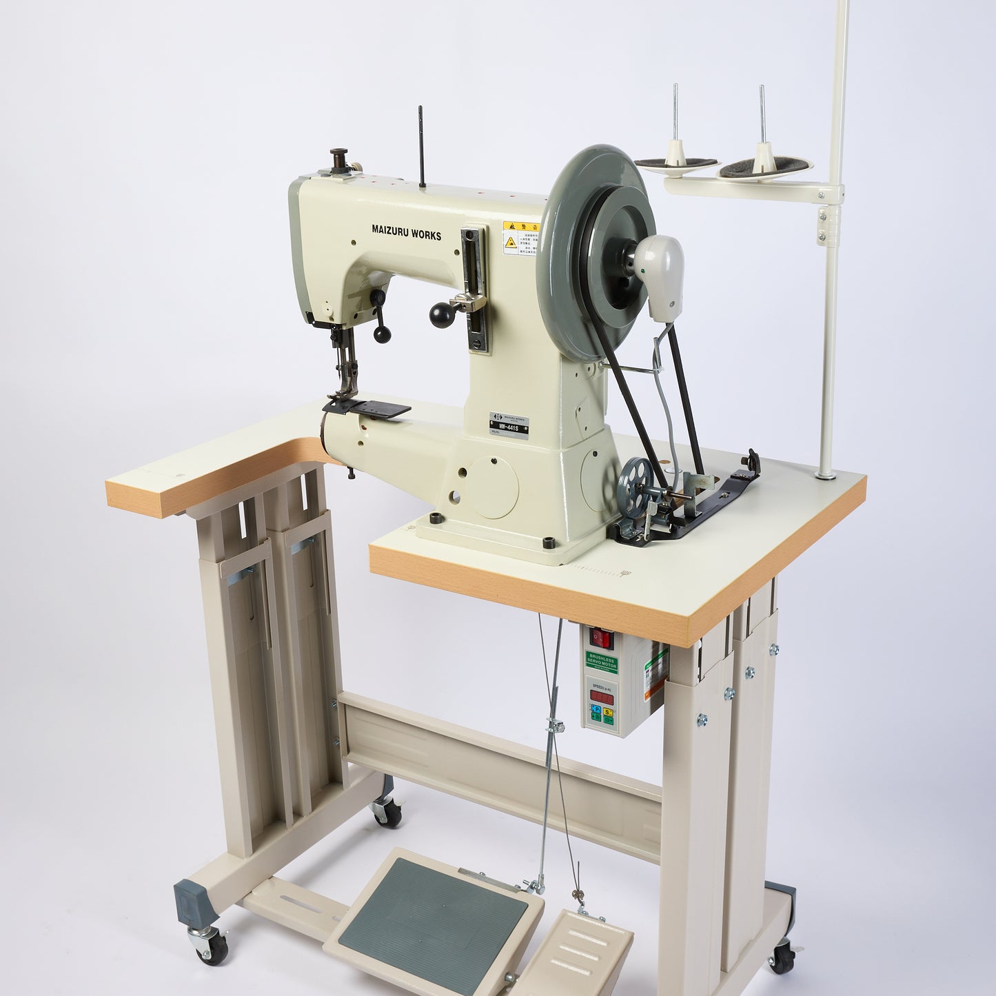 MW-441S 筒型極厚一本針本縫総合送り大釜ミシン
